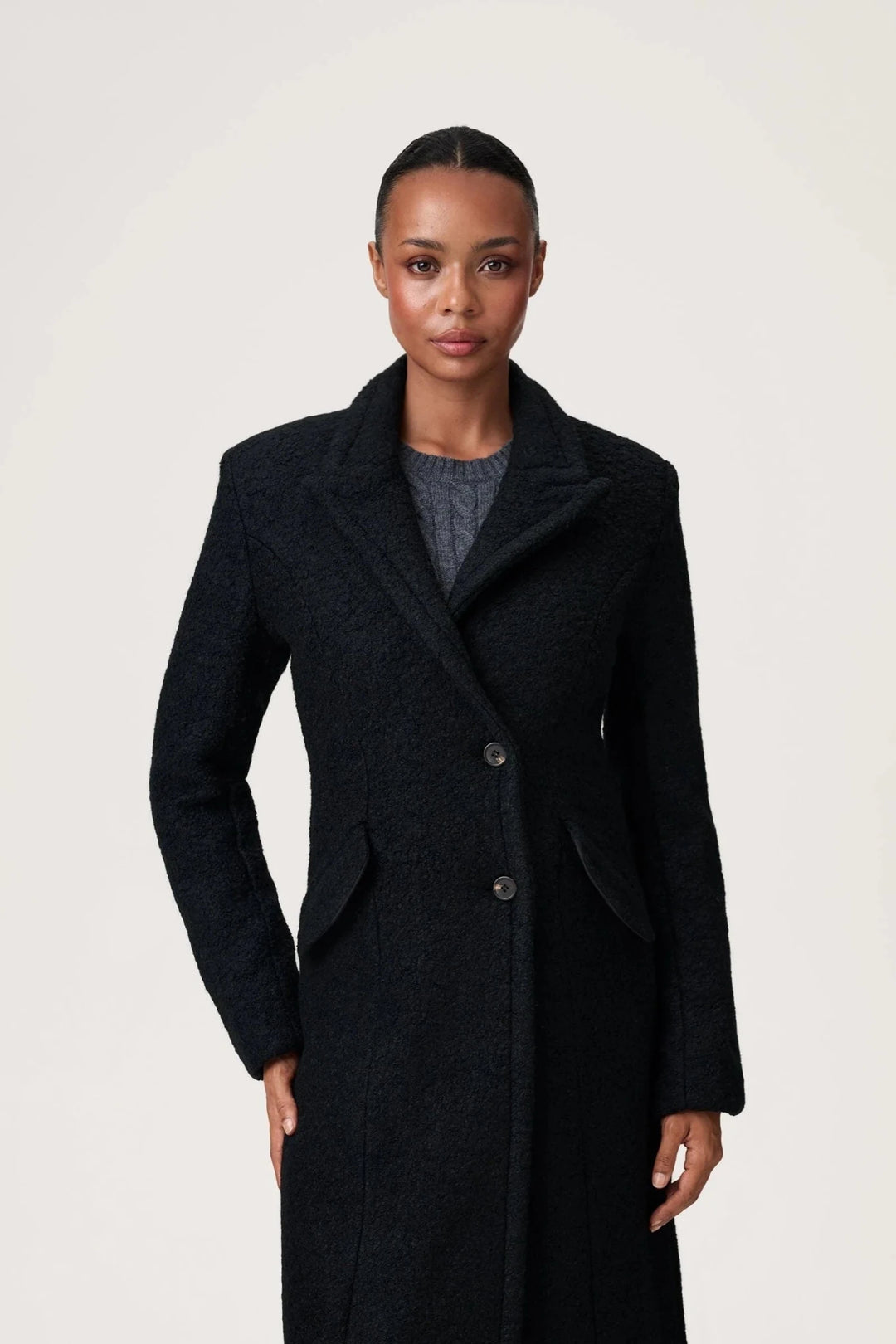 Stockholm Coat Black | Yttertøy | Smuk