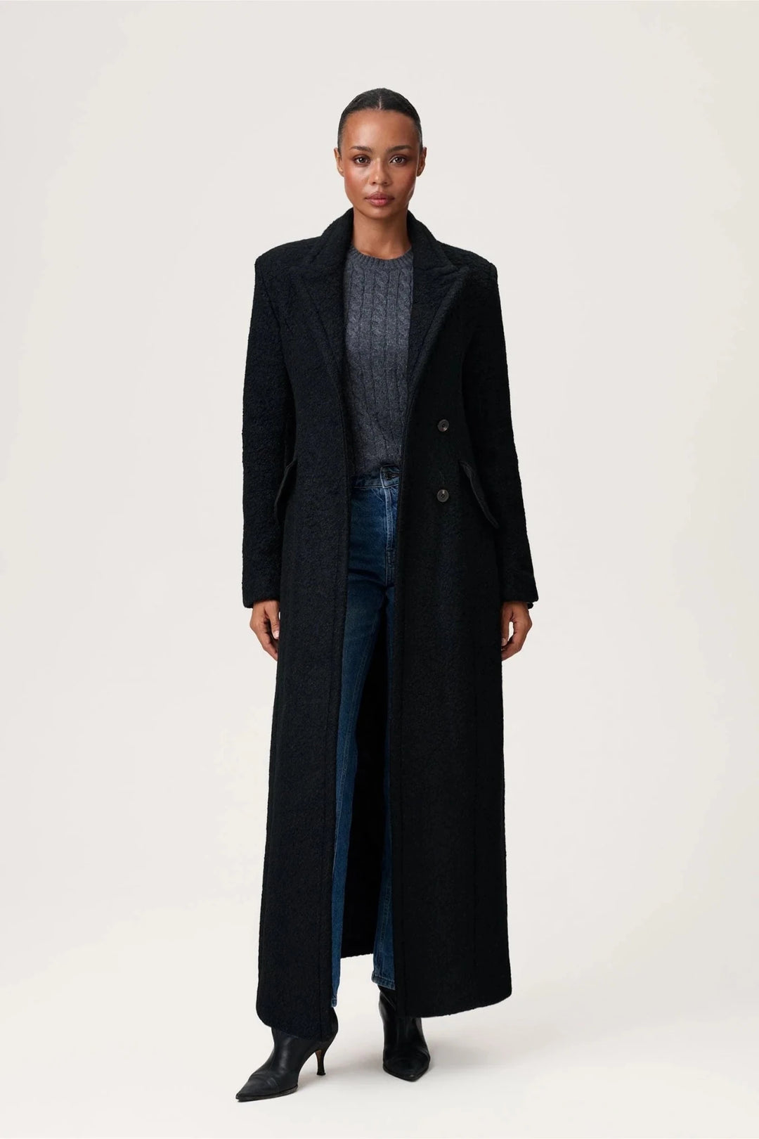 Stockholm Coat Black | Yttertøy | Smuk