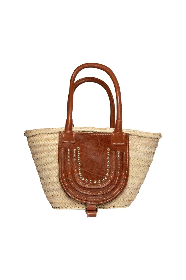 Straw Bag Leather | Accessories | Smuk - Dameklær på nett