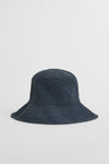 Straw Hat Evening Blue