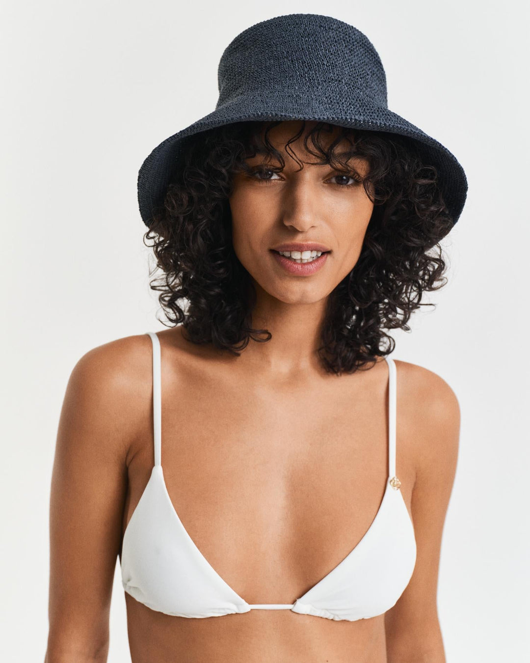 Straw Hat Evening Blue | Accessories | Smuk - Dameklær på nett