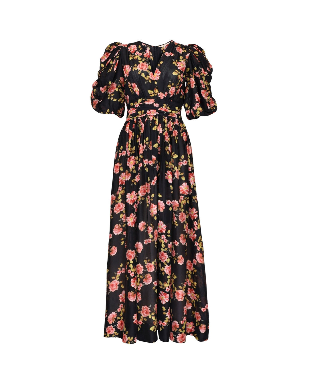 Striped Organza Gown Midnight Field | Kjoler | Smuk