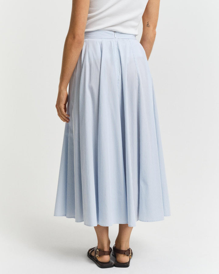 Striped Skirt Fresh Blue | Skjørt | Smuk - Dameklær på nett
