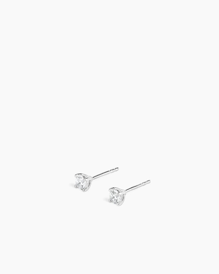 Studs Earrings 4 mm Silver | Accessories | Smuk