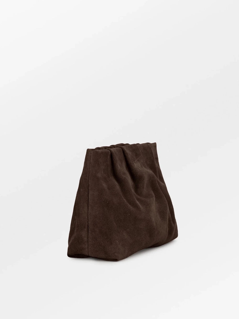 Suede Clutch Bag Chocolate Torte | Vesker | Smuk