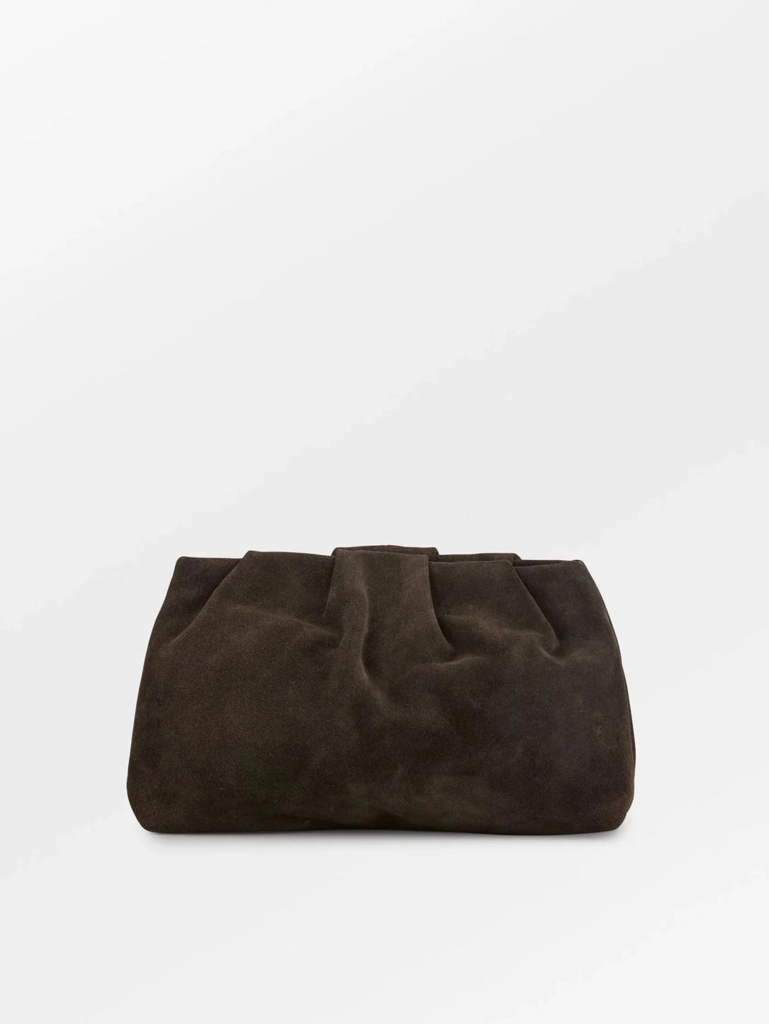 Suede Clutch Bag Chocolate Torte | Vesker | Smuk