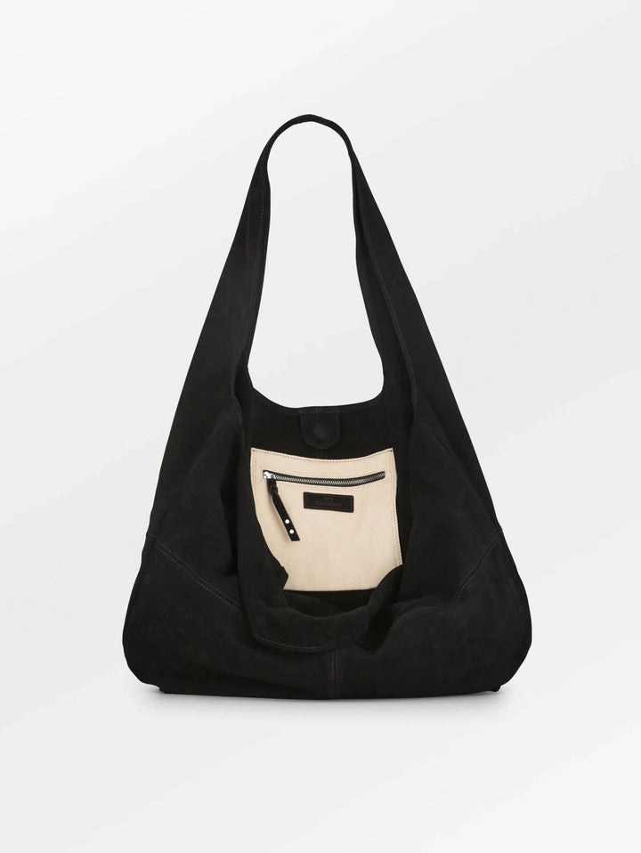 Suede Dalliea Bag Black | Vesker | Smuk