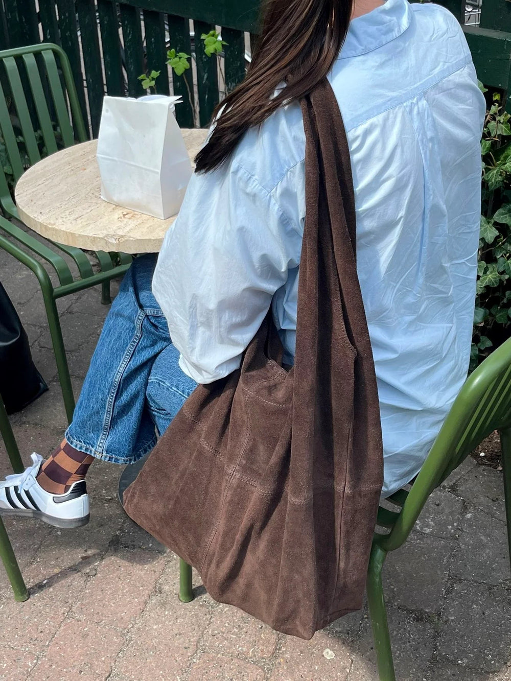 Suede Dalliea Bag Hot Fudge Brown | Vesker | Smuk