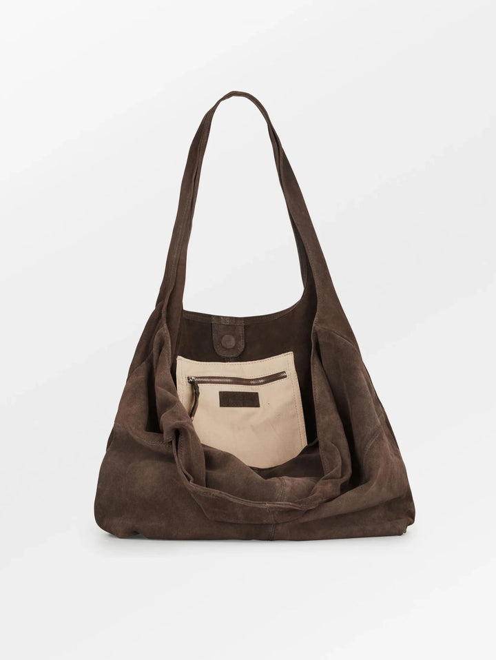 Suede Dalliea Bag Hot Fudge Brown | Vesker | Smuk