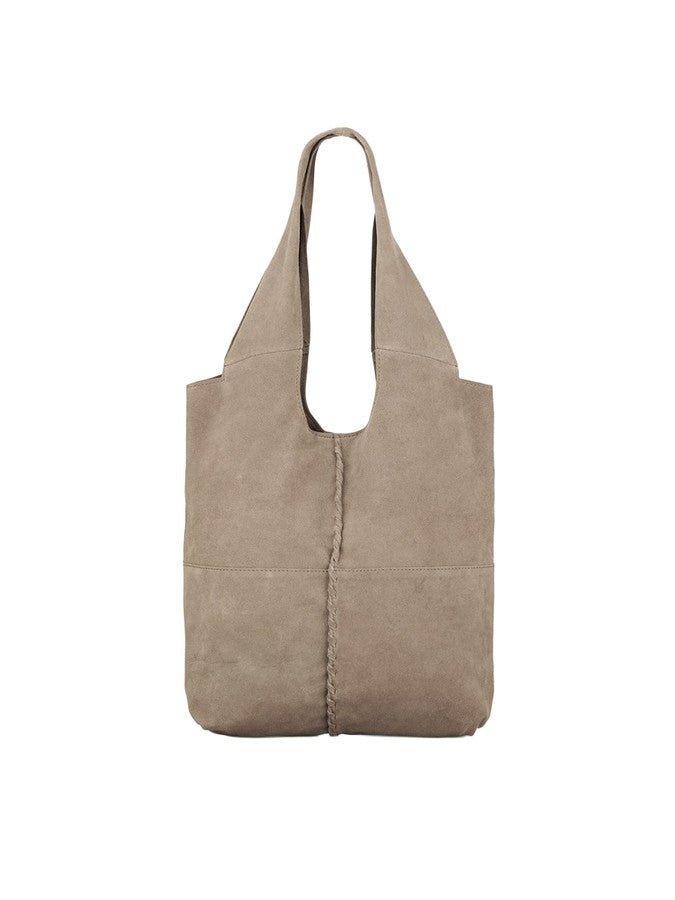 Suede Demi Bag Moral Gray | Vesker | Smuk