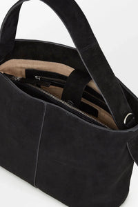 Suede Fraya Small Bag Black