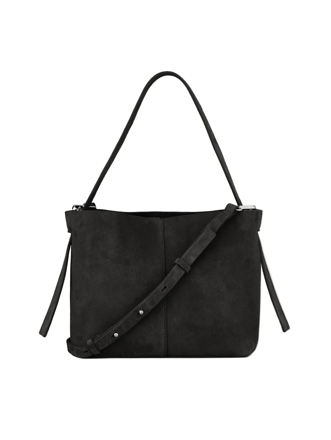 Suede Fraya Small Bag Black | Vesker | Smuk