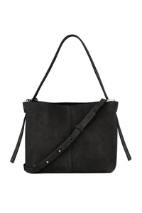 Suede Fraya Small Bag Black
