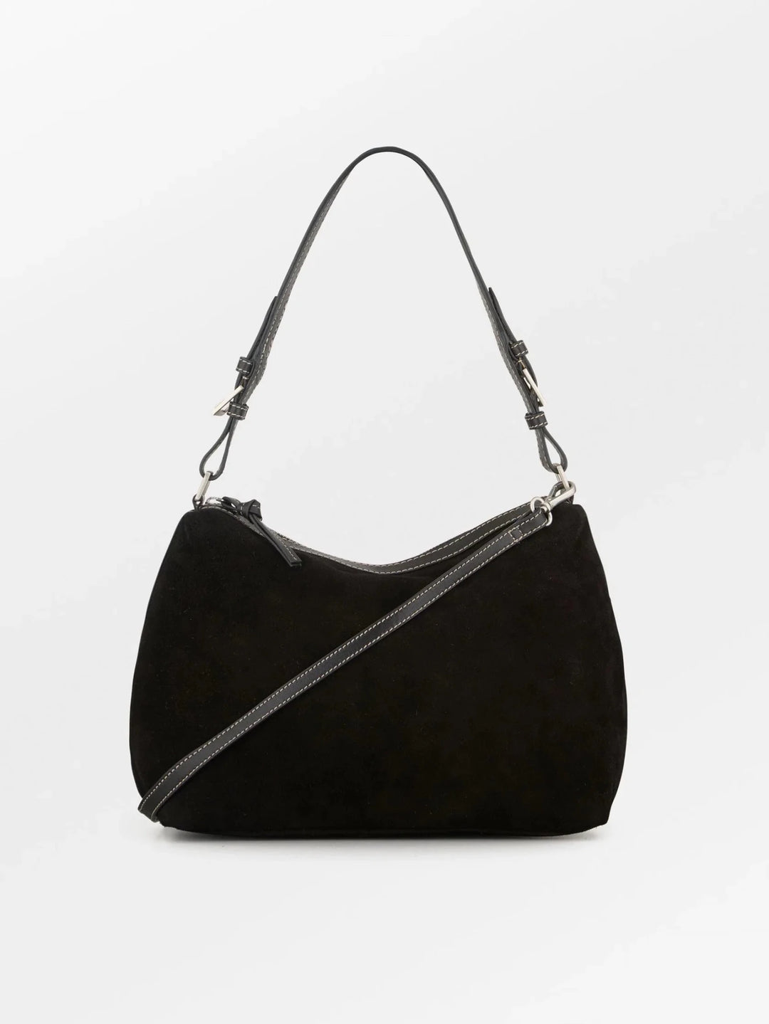 Suede Ginni Medi Bag Black | Vesker | Smuk