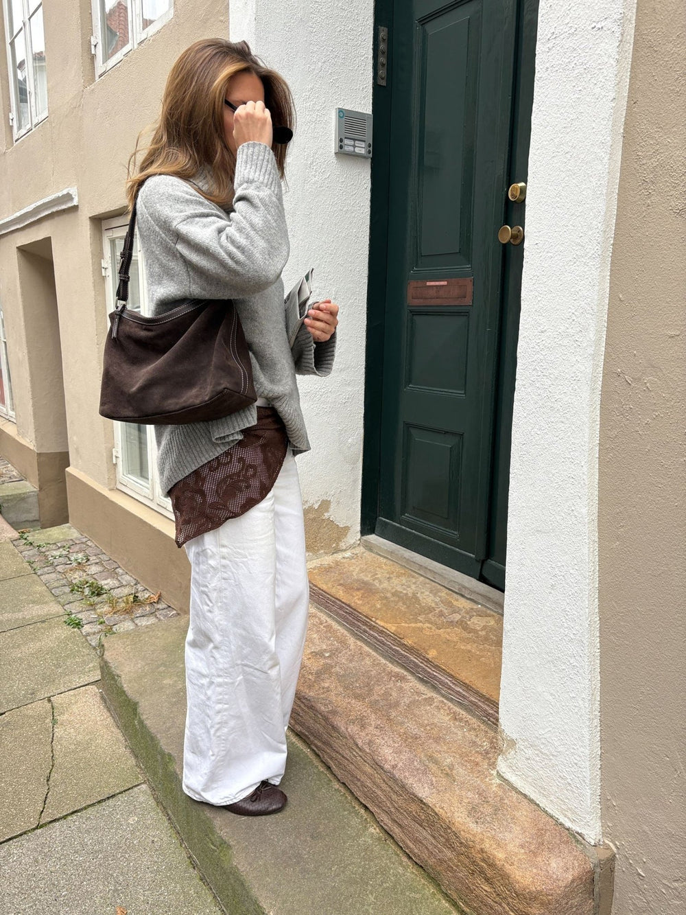 Suede Ginni Medi Bag Chocolate Torte | Vesker | Smuk