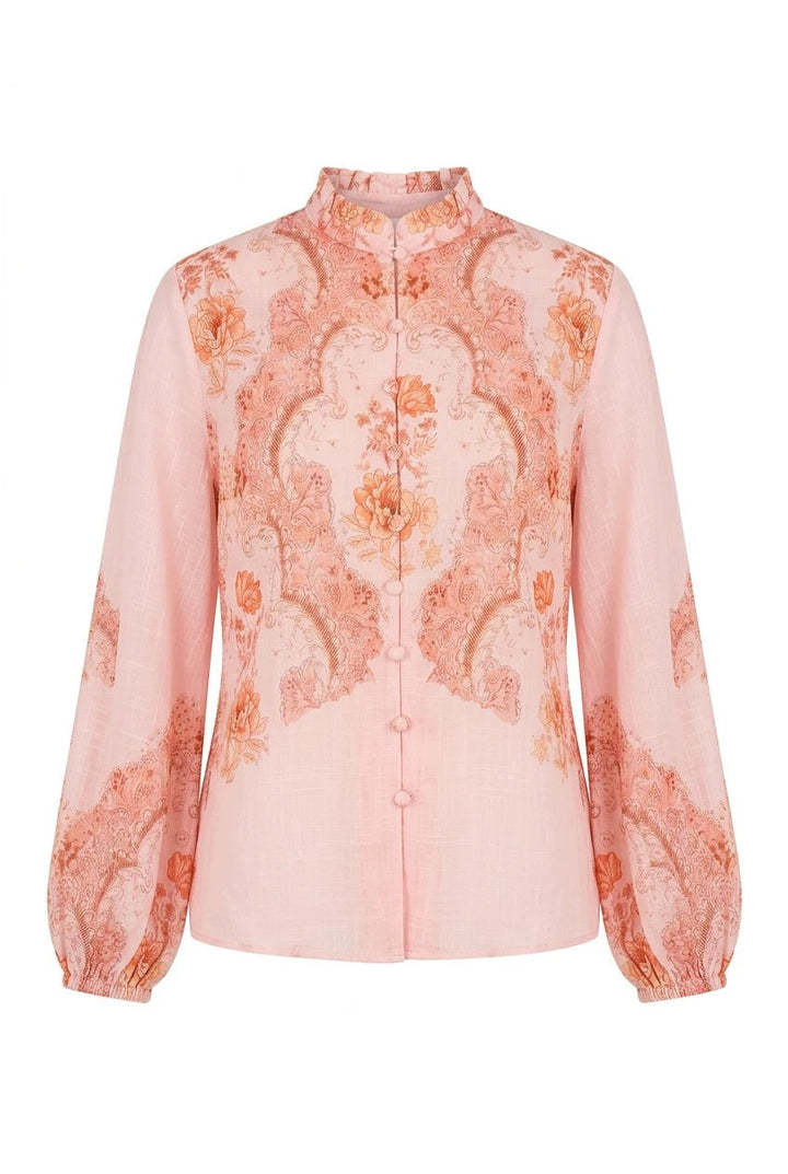 Summer Blouse Pink Paisley | Skjorter og bluser | Smuk