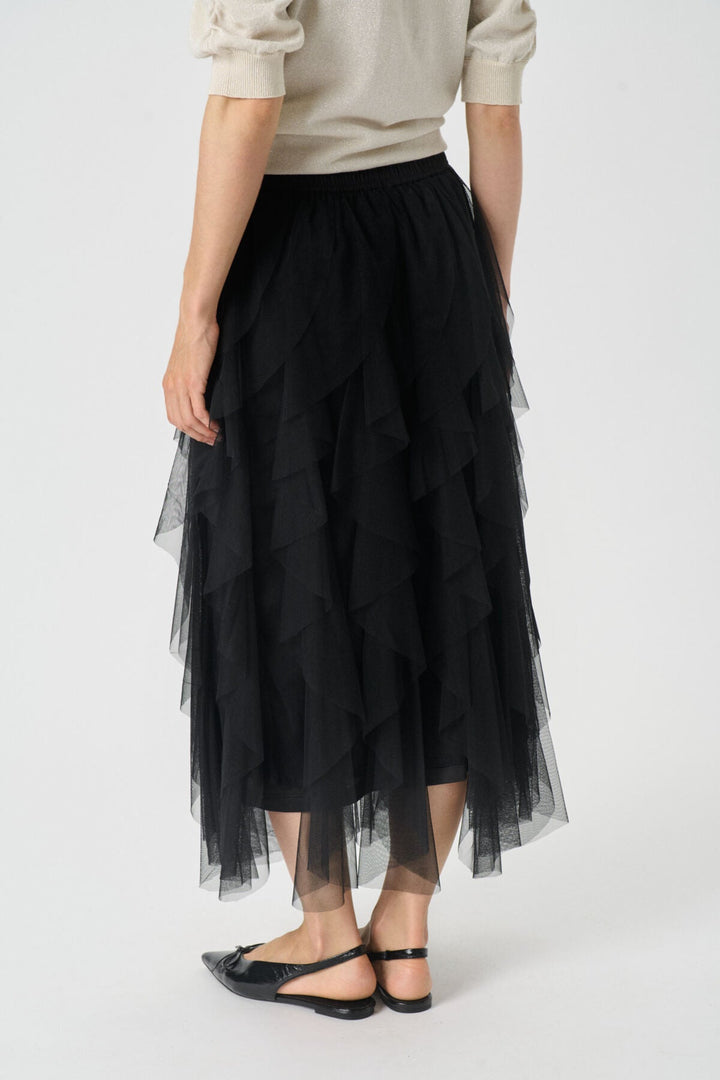 Svanhild Skirt Black | Skjørt | Smuk - Dameklær på nett