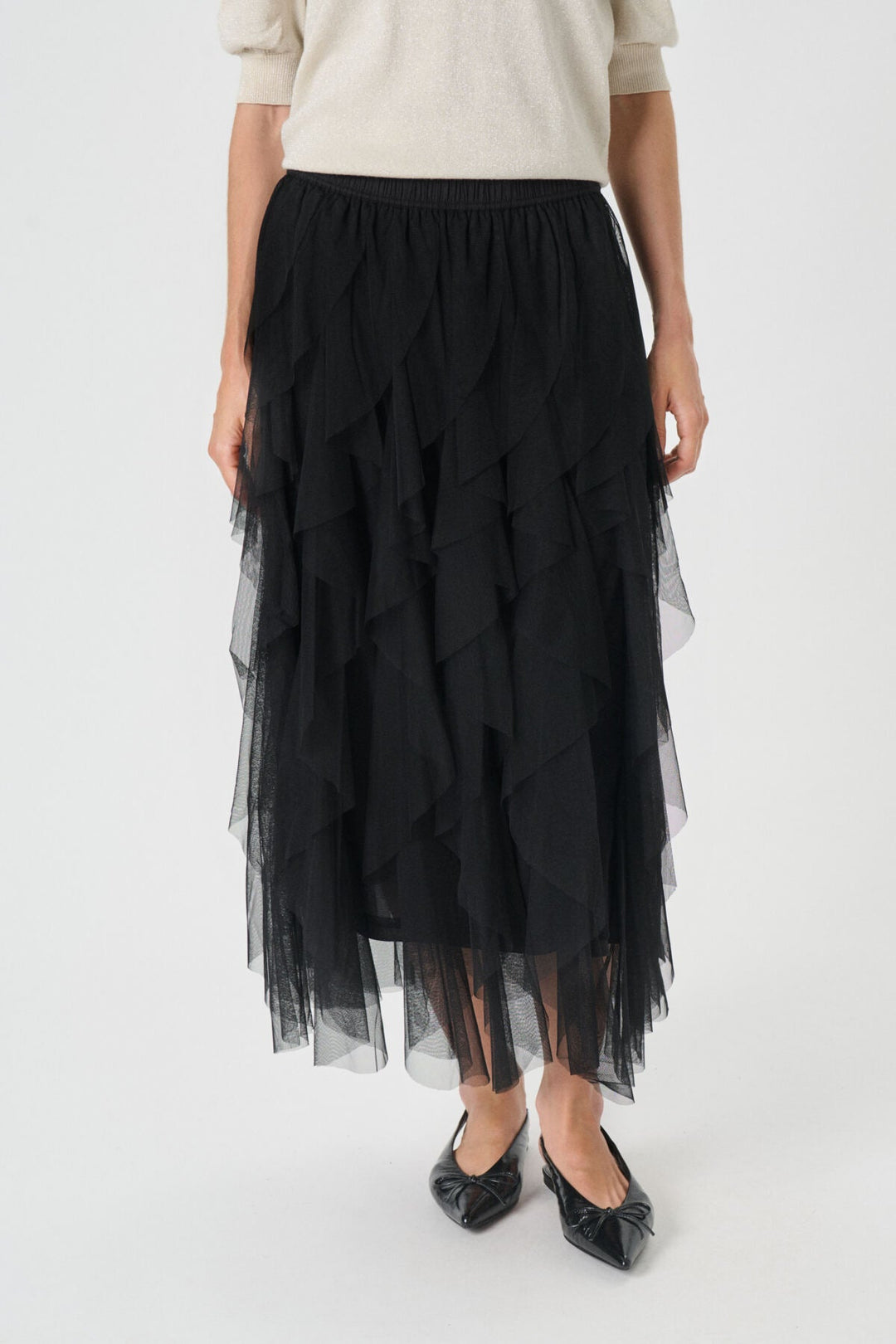 Svanhild Skirt Black | Skjørt | Smuk - Dameklær på nett