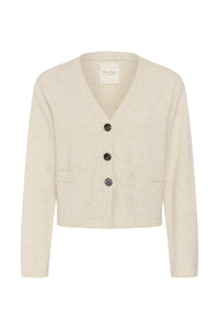 Sveva Cardigan Oatmeal Melange