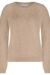 Sweater Rb Logo Almond