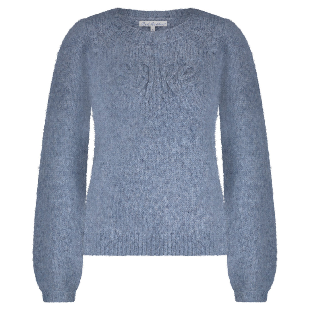 Sweater Rb Logo Mid Blue | Genser | Smuk - Dameklær på nett