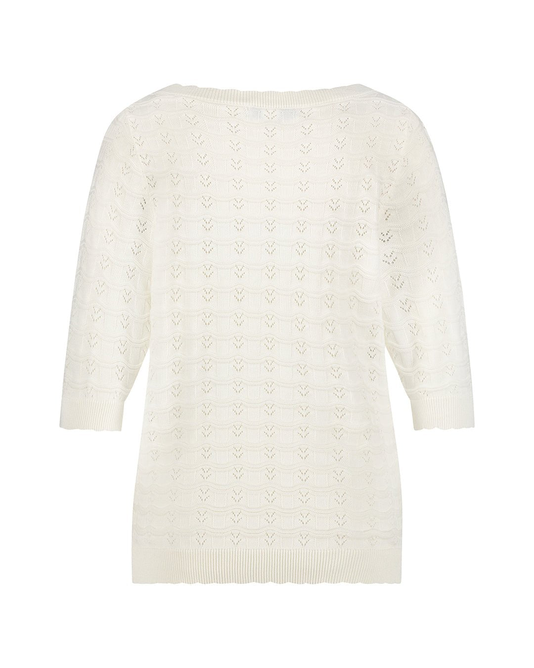 Sweet Pointelle Offwhite | Genser | Smuk - Dameklær på nett
