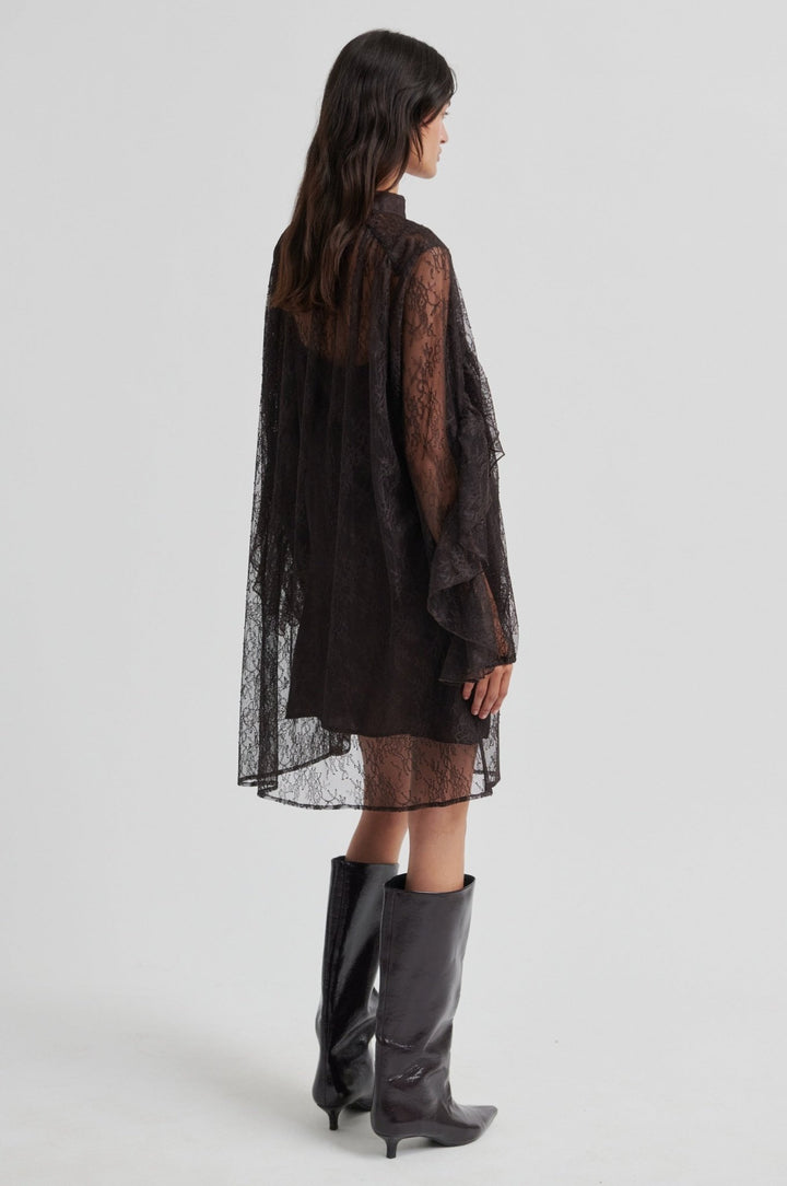 Sybell Lace Dress Chocolate Torte | Kjoler | Smuk