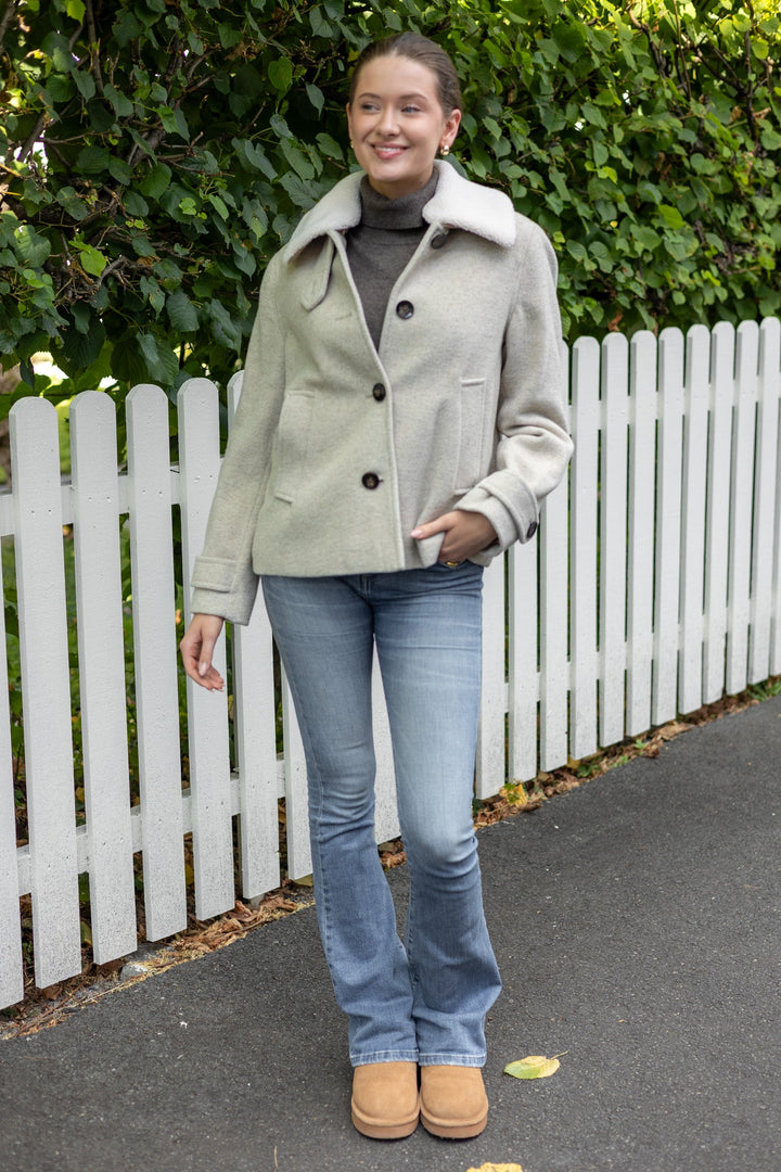 Sylvia Outerwear Pure Cashmere Melange | Yttertøy | Smuk - Dameklær på nett