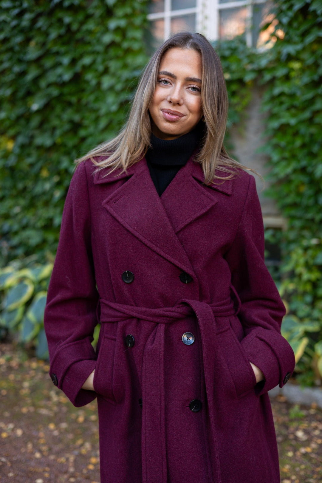Synnepw Outerwear Tawny Port Melange | Yttertøy | Smuk - Dameklær på nett