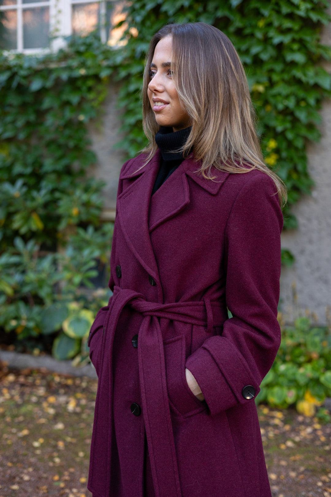 Synnepw Outerwear Tawny Port Melange | Yttertøy | Smuk - Dameklær på nett
