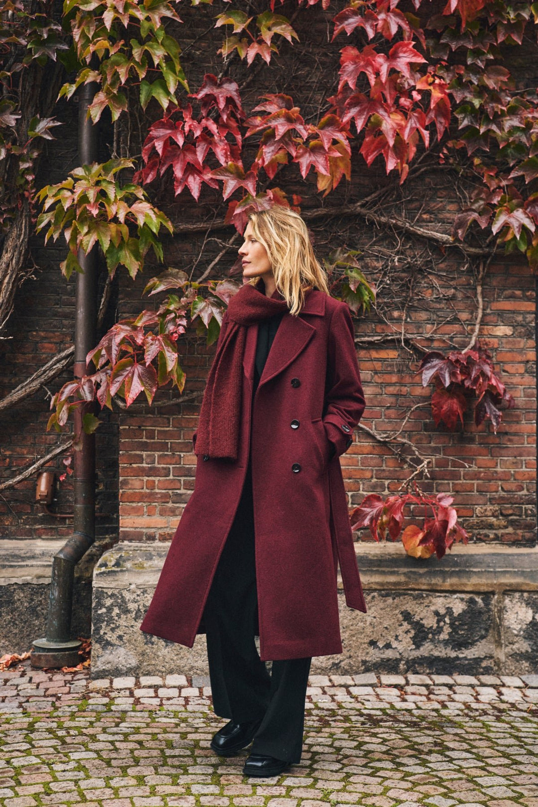 Synnepw Outerwear Tawny Port Melange | Yttertøy | Smuk - Dameklær på nett
