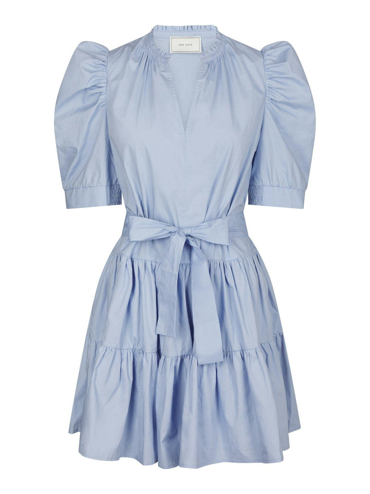 Tabbie Poplin Dress Light Blue | Kjoler | Smuk