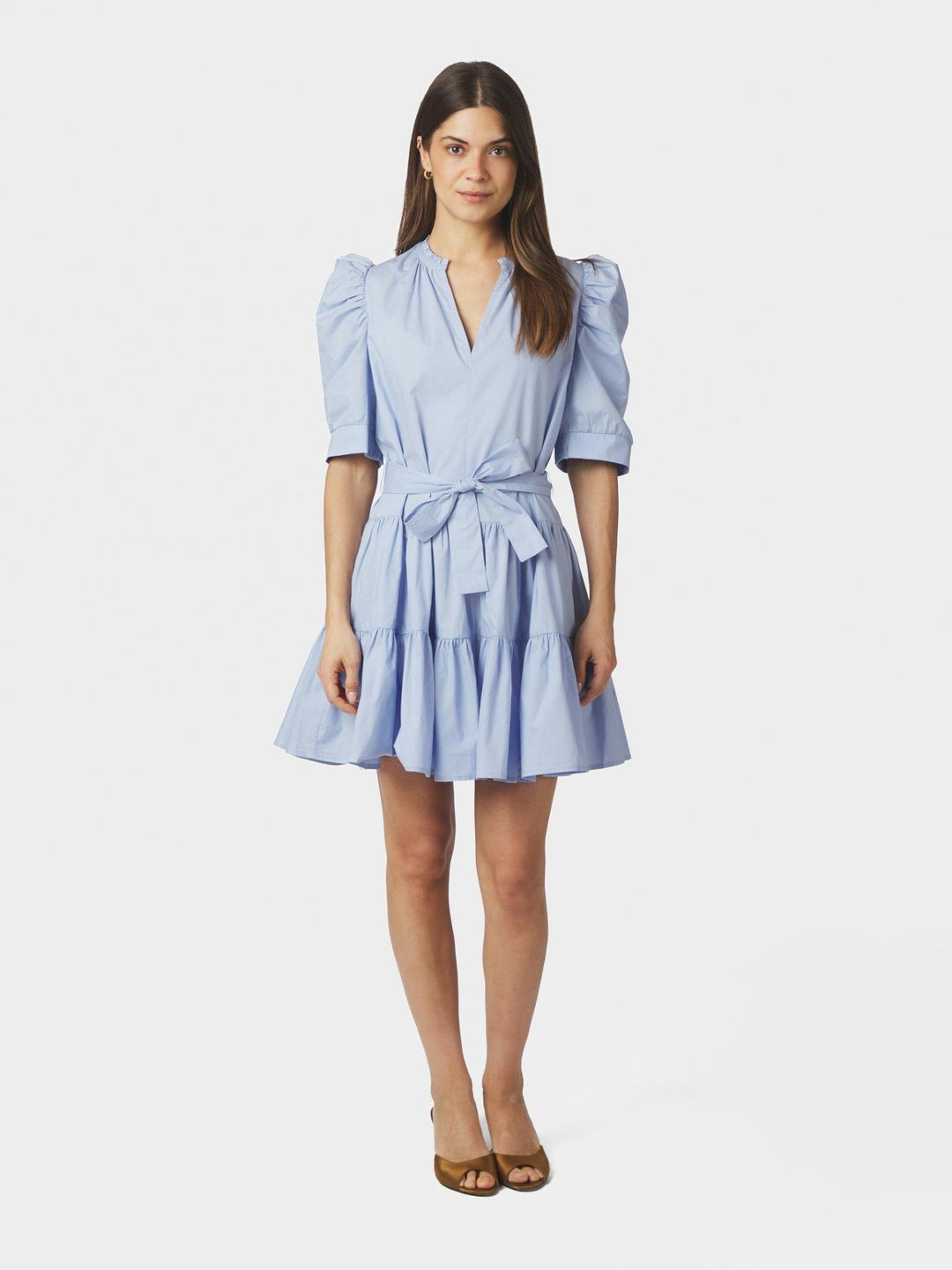 Tabbie Poplin Dress Light Blue | Kjoler | Smuk