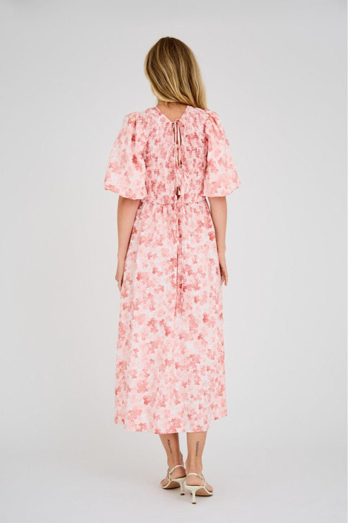 Tabita Dress Rose/White | Kjoler | Smuk - Dameklær på nett