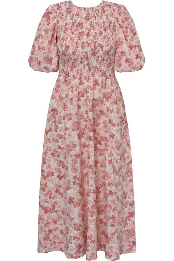 Tabita Dress Rose/White | Kjoler | Smuk - Dameklær på nett