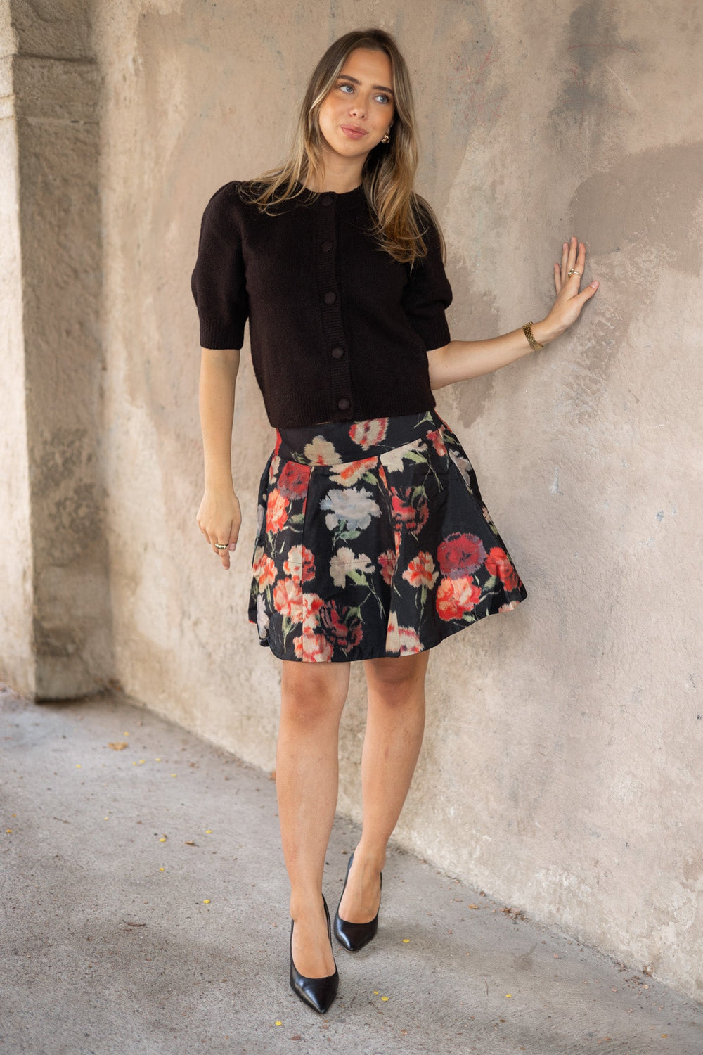 Taffeta Mini Skirt Poppy | Skjørt | Smuk - Dameklær på nett