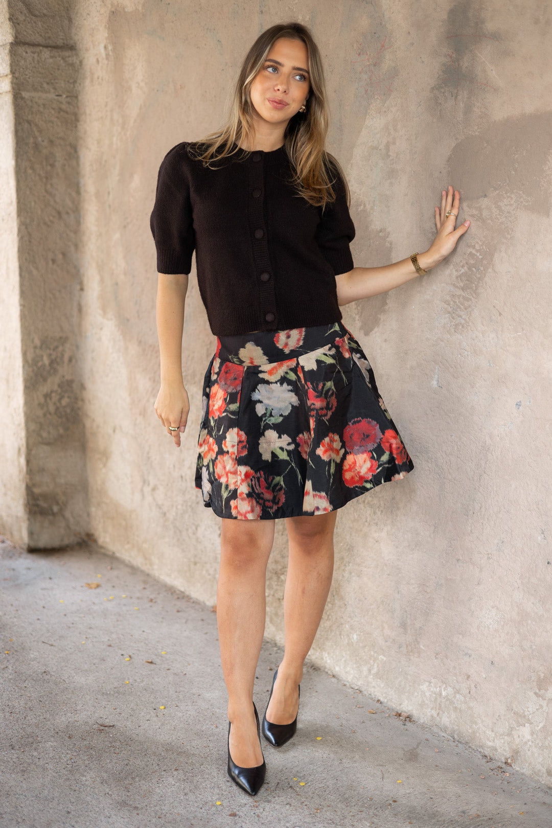 Taffeta Mini Skirt Poppy | Skjørt | Smuk - Dameklær på nett