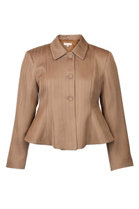 Tailored Blazer Camel