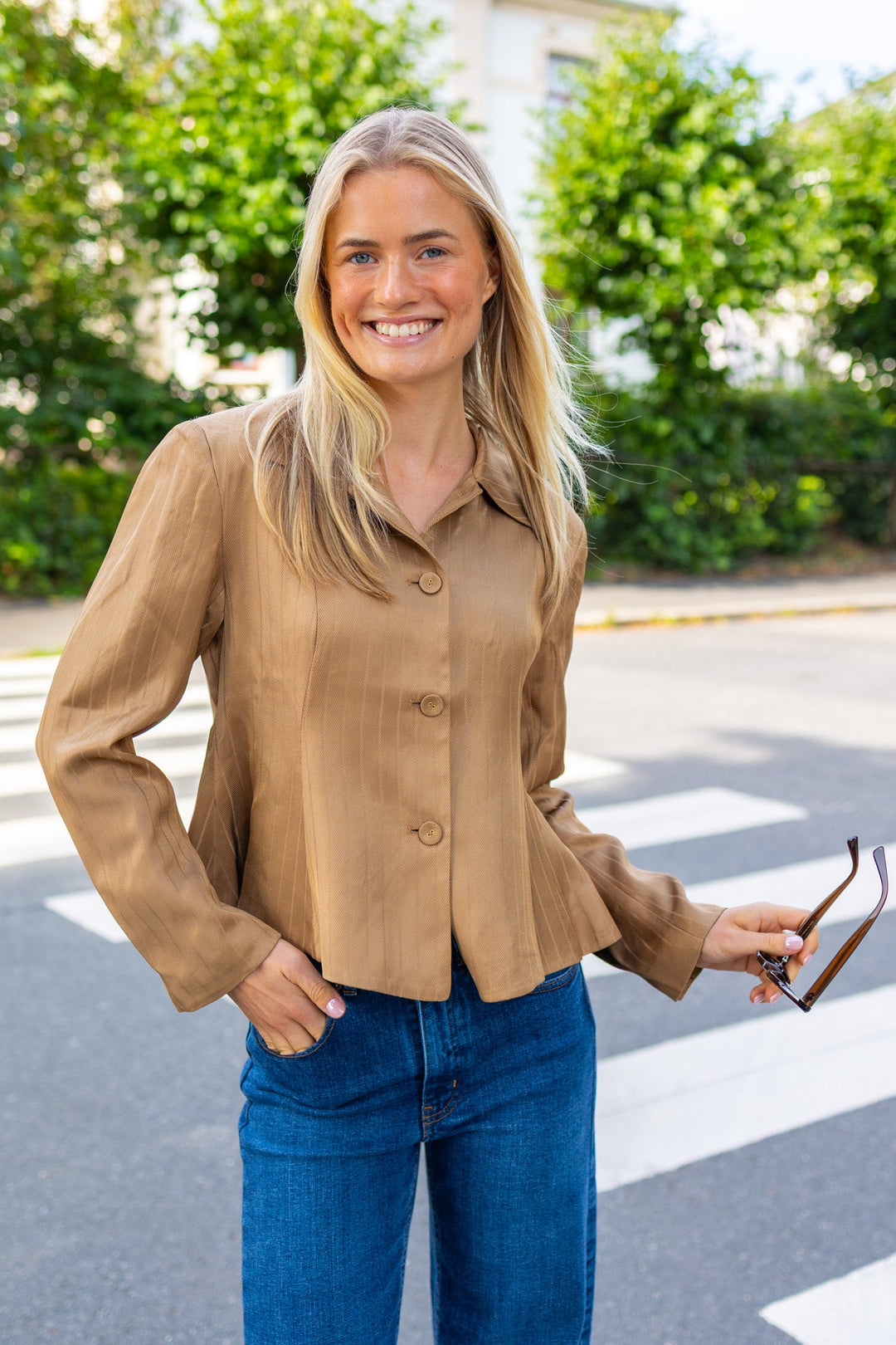 Tailored Blazer Camel | Blazer | Smuk