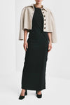 Tailored Cropped Jacket Vintage White