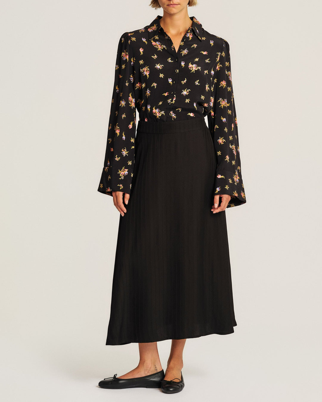 Tailored Midi Skirt Black | Skjørt | Smuk