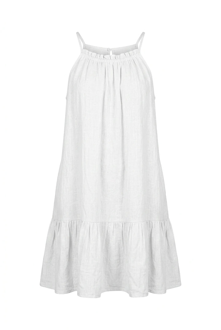 Tanger Short Dress White Swan | Kjoler | Smuk