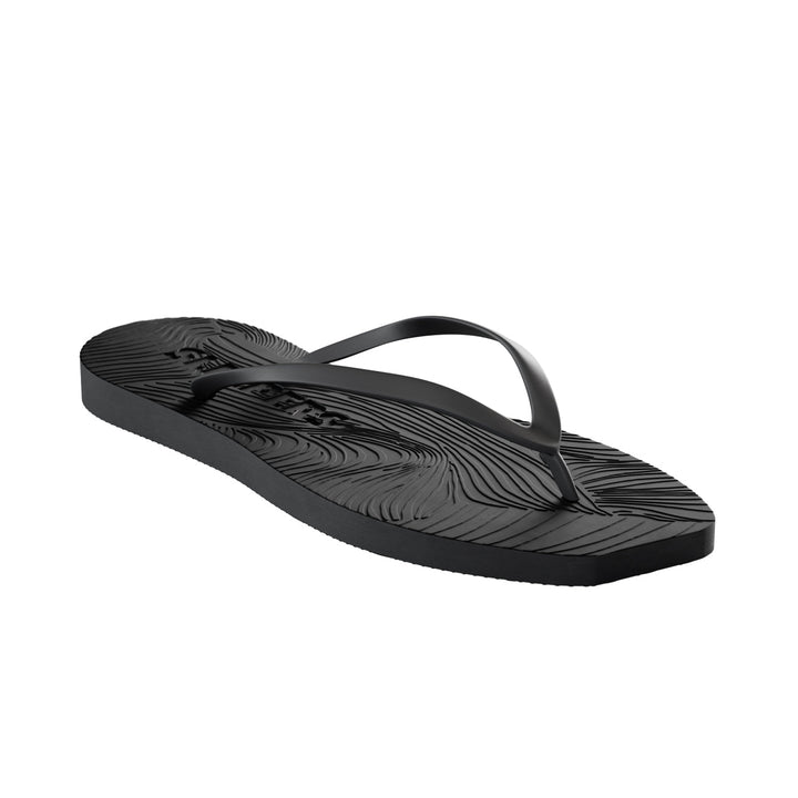 Tapered Flip Flop Black | Sko | Smuk
