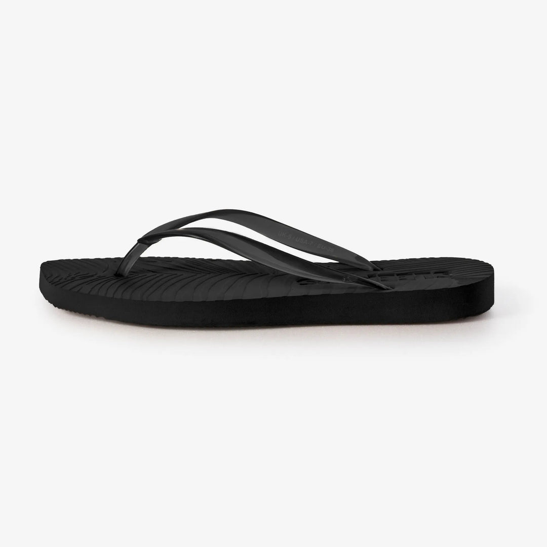Tapered Flip Flop Black Trans | Sko | Smuk