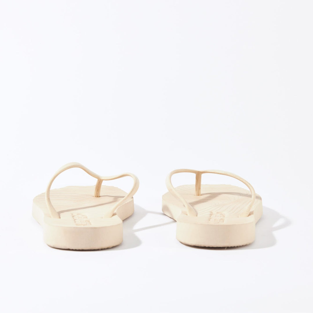 Tapered Flip Flop Eggnog | Sko | Smuk