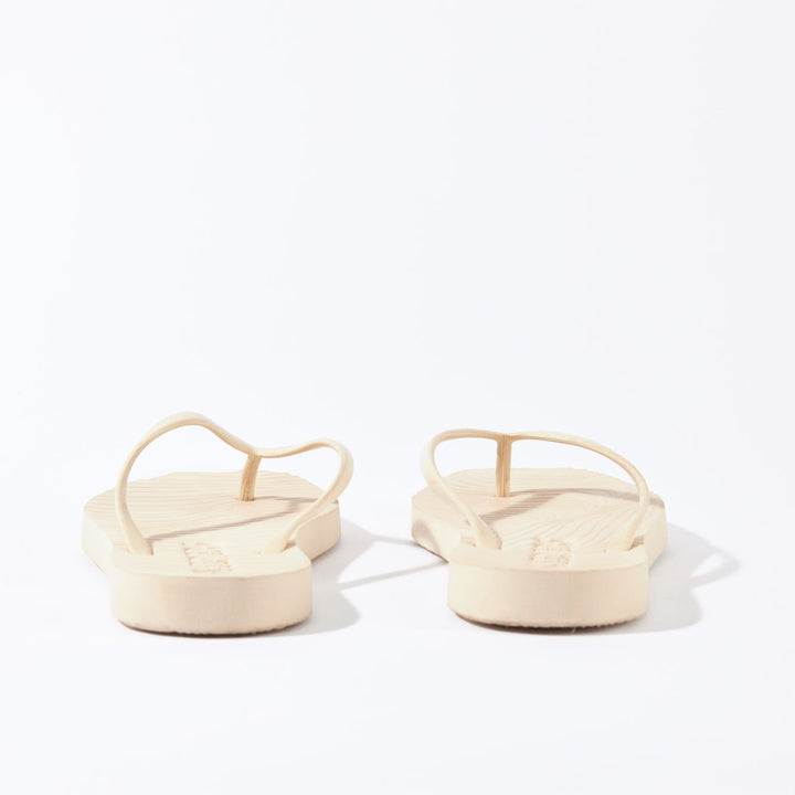 Tapered Flip Flop Eggnog | Sko | Smuk
