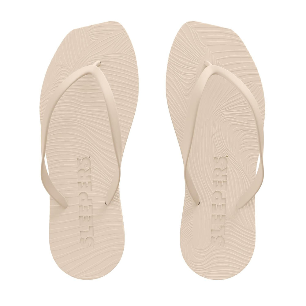 Tapered Flip Flop Eggnog | Sko | Smuk