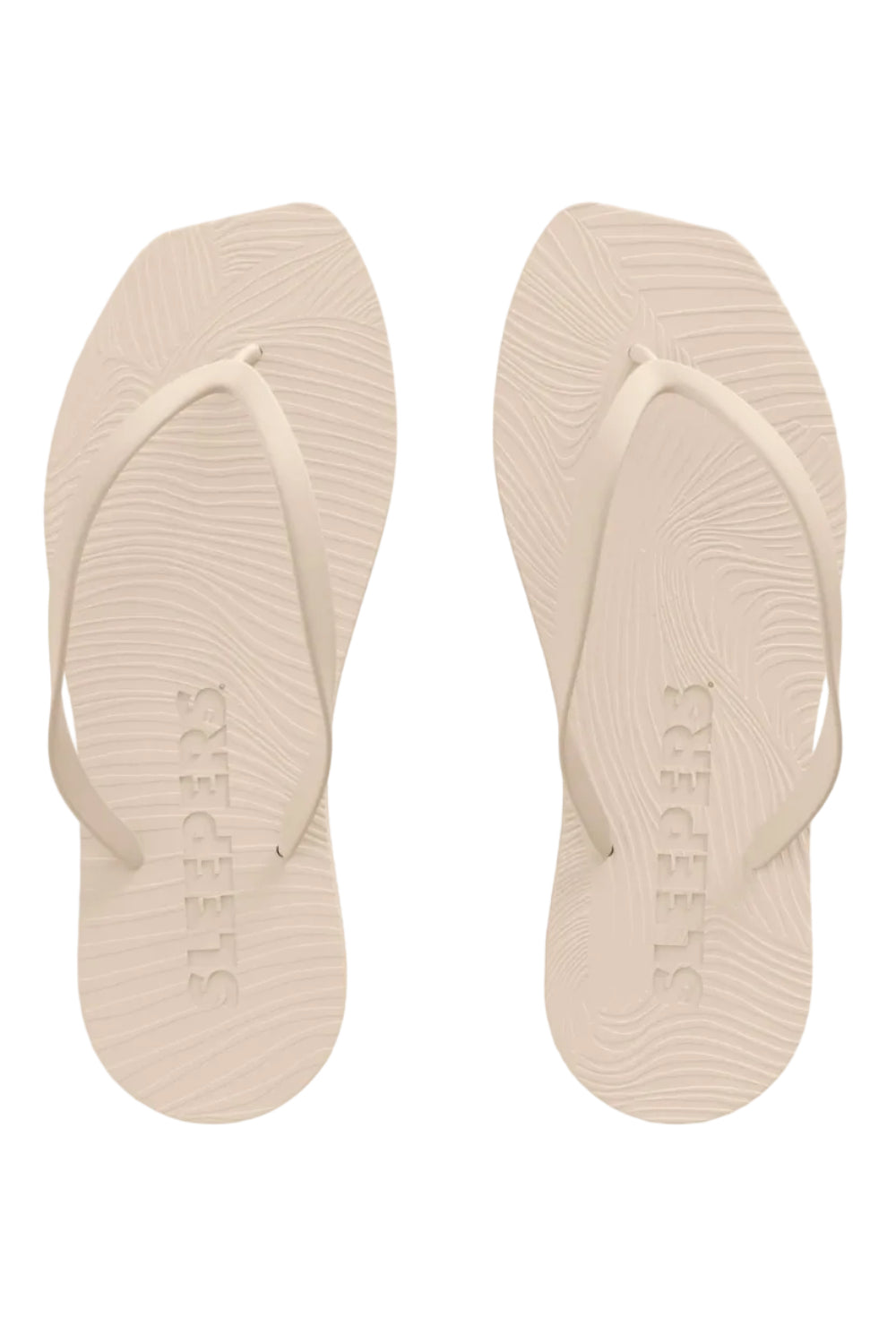 Tapered Flip Flop Eggnog | Sko | Smuk