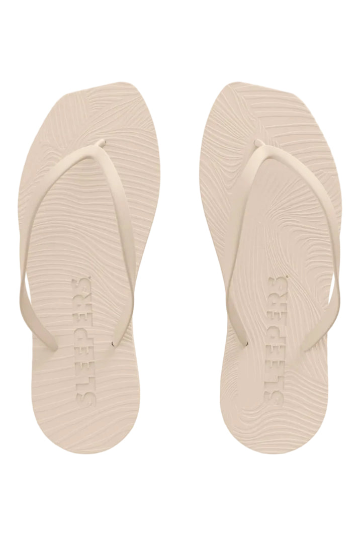 Tapered Flip Flop Eggnog | Sko | Smuk