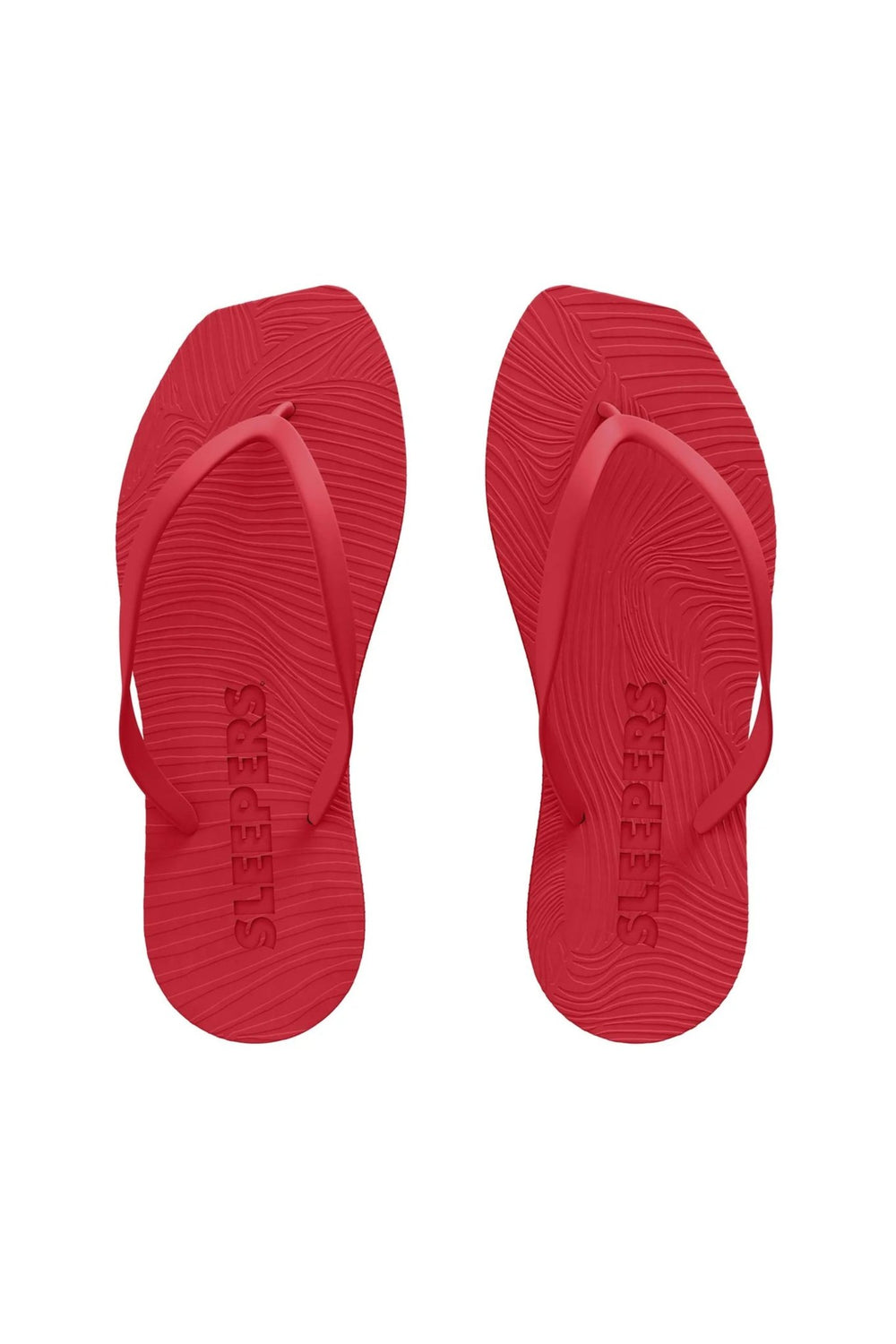 Tapered Flip Flop Red | Sko | Smuk - Dameklær på nett